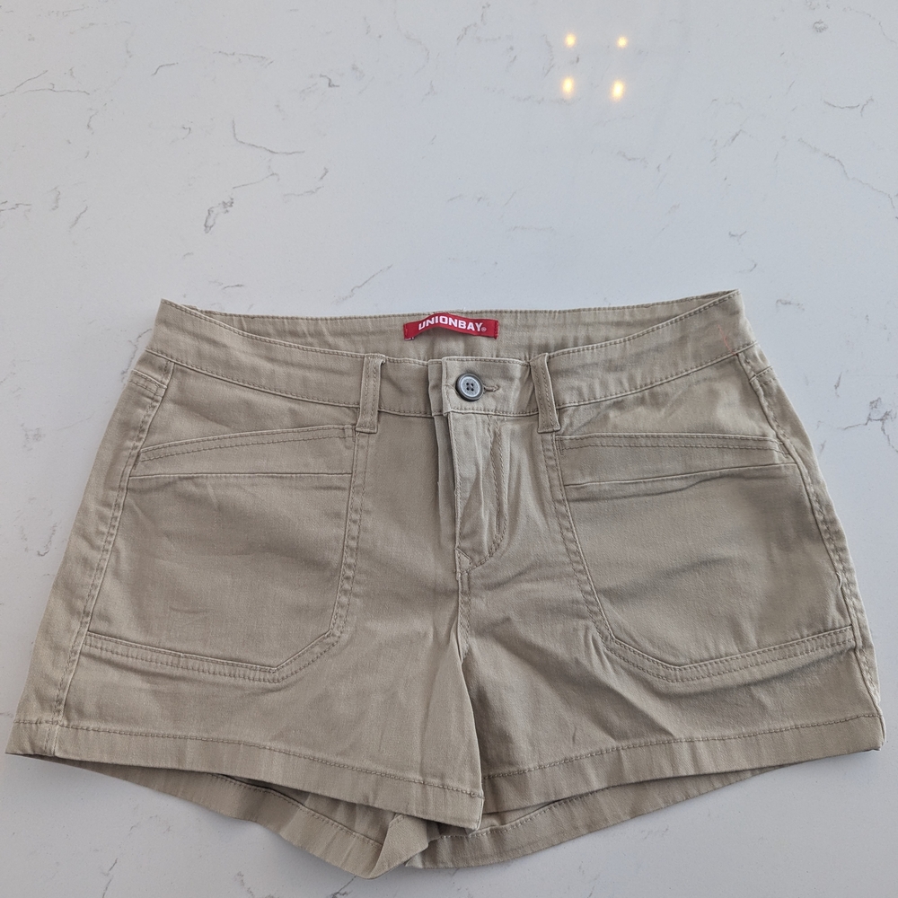 UNIONBAY Tan Women Cargo Shorts